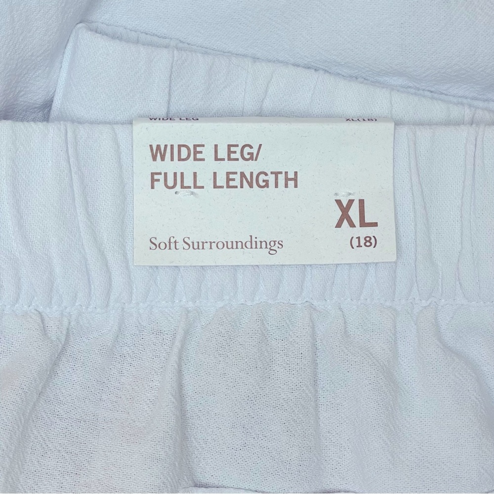 Soft Surroundings Wide Leg Crop Pants - Picture 3 of 10